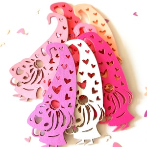 Gnome Die Cut Outs (Scrap Booking, Fall Decoration, Decoupage, Card Making , Confetti )