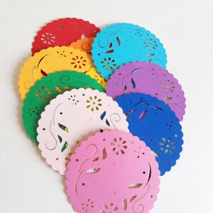 Fancy Scalloped Circle Die Cut Outs (Schroot Boeken, Slingers, Kaart maken, Confetti)
