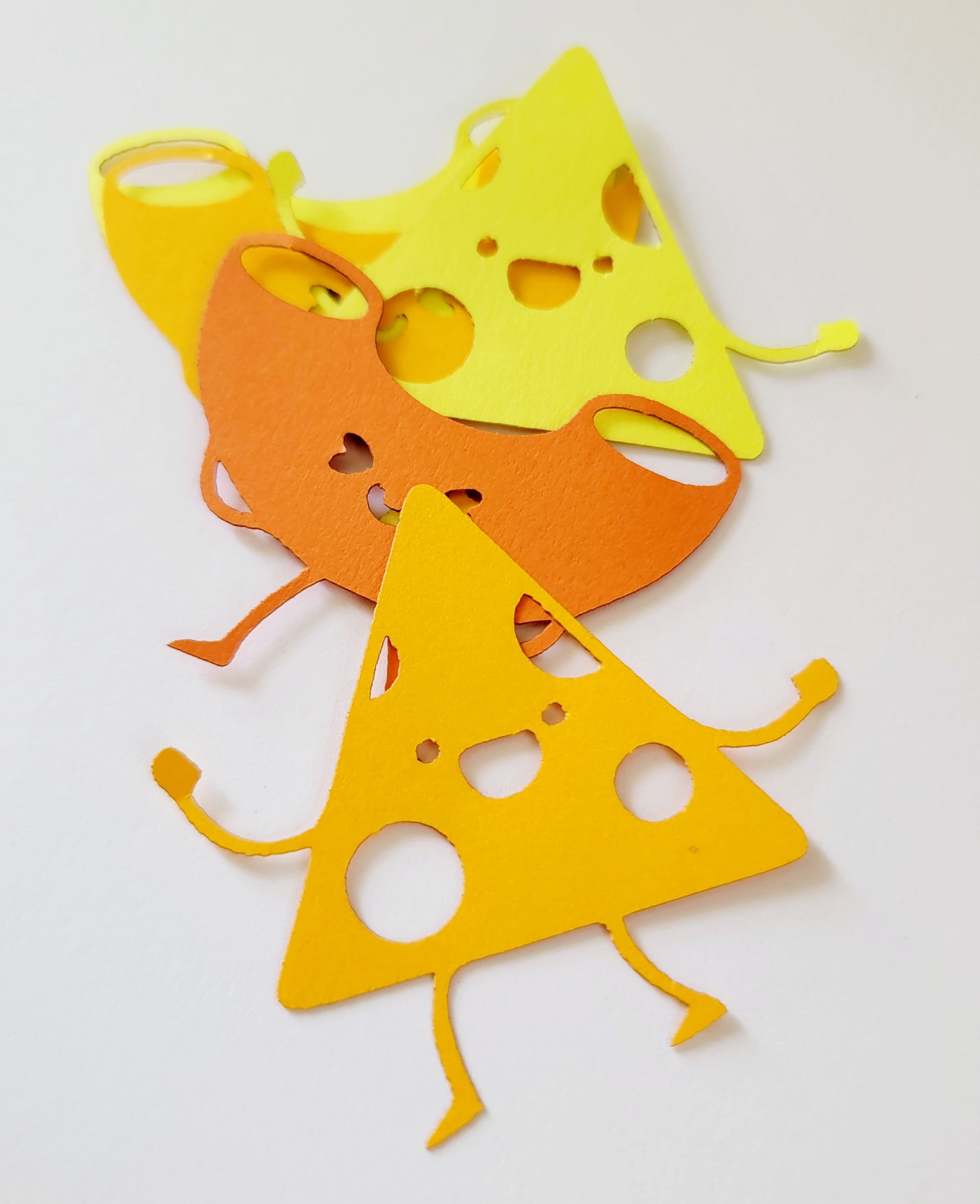 Macaroni and Cheese Die Cut Outs ( Kids Crafts, Card Making, Scrap ...