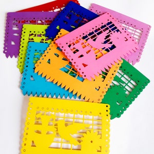 Papel Picado Mexicain Fiesta Style Hummingbird Die Cut Outs ( Fiestas, Célébrations, Décoration de fête, Fabrication de cartes, Confettis, Guirlandes )