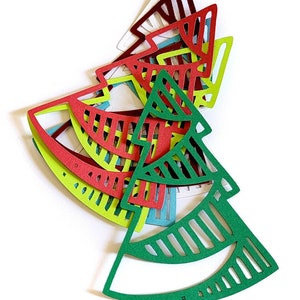 Kerstboom Die Cut Outs (Vakantieknutsels, Kerstknutsels, Scrapbooking)