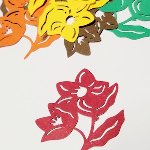 Flower Die Cut Outs (Lente Decoratie, Bloem Decor, Kaart maken, Scrap Booking, Confetti)