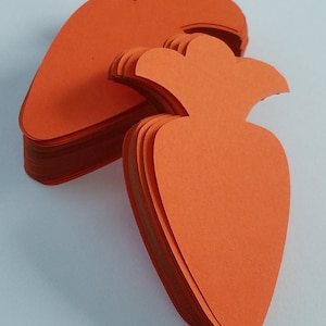 Set van 50 wortelstansen (lentedecoratie, paasdecor, babyshower)