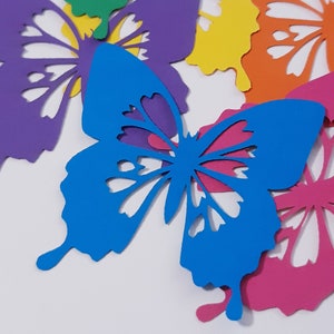 Butterfly Die Cut Outs (voorjaar Decor, Baby douche Decor, decoratie, slingers, schroot boeken)
