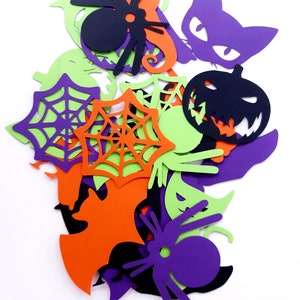 Halloween stijl verscheidenheid sterven Cut Outs (scrapbookingateliers, Party decoratie, Decoupage, Spooky decoratie)