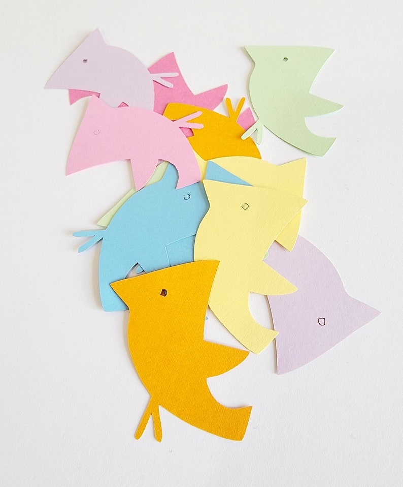 Bird Die Cut Out Card Making Scrap Booking Embellishments Etsy