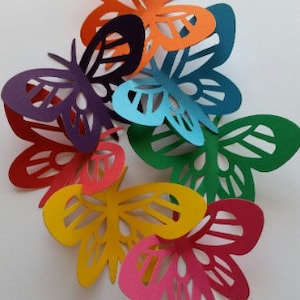 Butterfly Die Cut Outs (Schrootboeking, Lentedecoratie, Muurdecoratie, Ambachtelijke doe-het-zelvers, Kaarten maken, Kids Crafts)