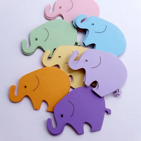 Elephant Confetti Etsy