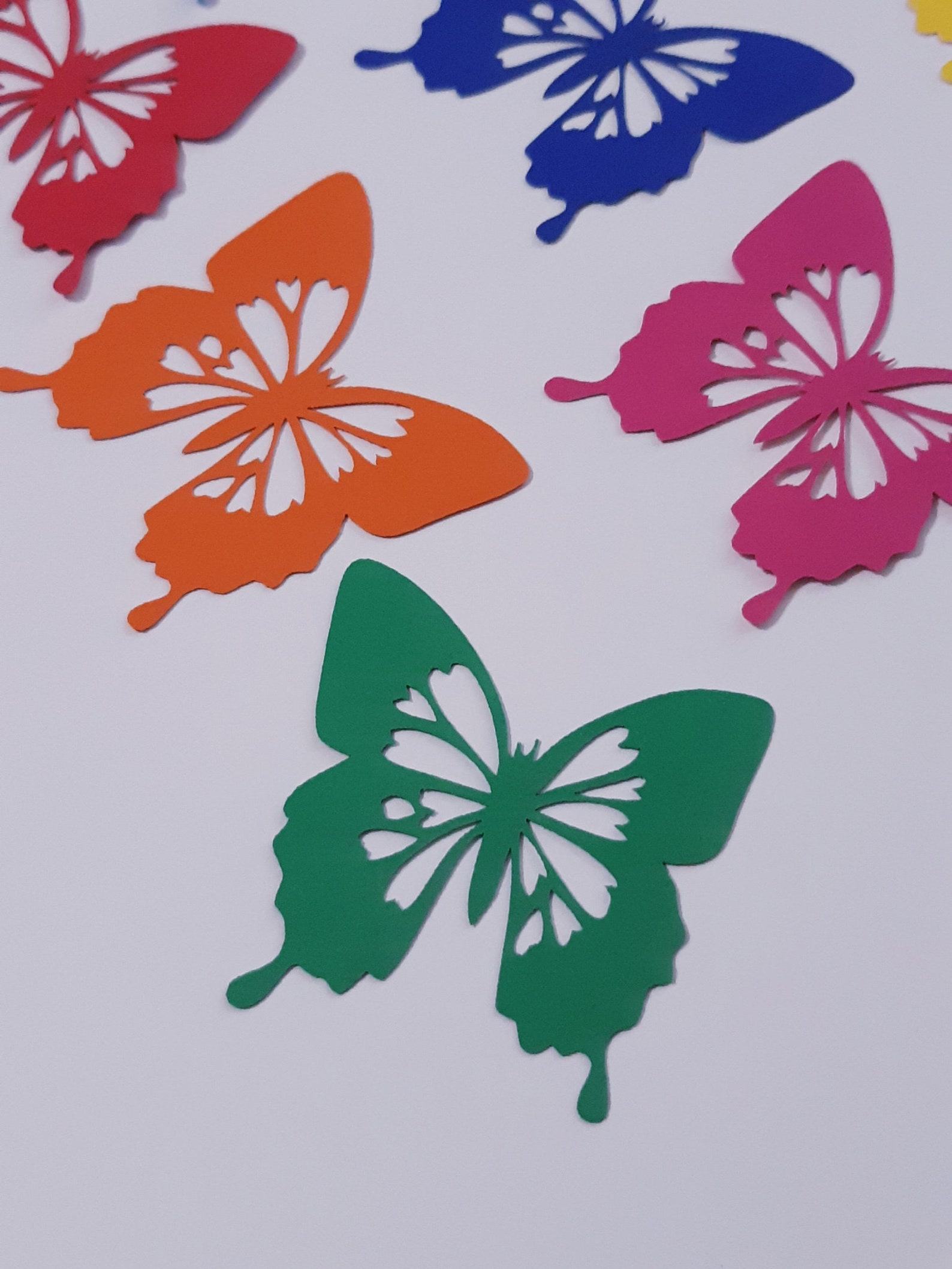 Butterfly Die Cut Outs Spring Decor Baby Shower Decor Etsy