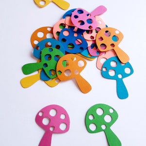 Pilz sterben Cut Outs ( Schrott Buchung , Konfetti, Frühling Dekoration, Handwerk liefert, Kartenherstellung)