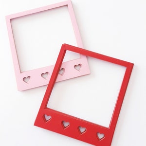 Valentines Day Photo Heart frame sterven uitgesneden (scrapbookingateliers, decoratie, Valentines Day decor, romantisch decor, foto album decor)