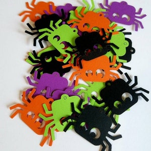 Spider Die Cut Outs (Halloween Decor, Schroot Boeking, Confetti)