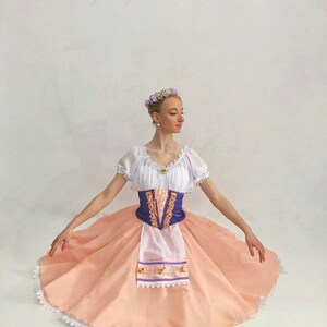 Ballet costume - P 0920. Peasant ballet dress