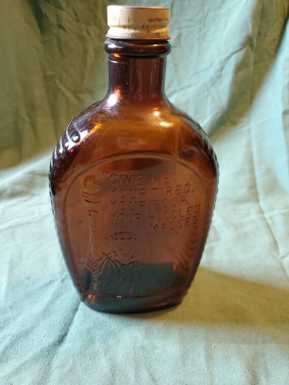 1776 Bicentennial Log Cabin Syrup Bottle 14 Etsy