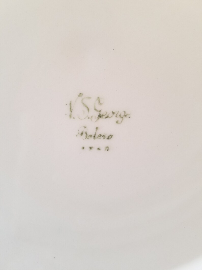 W S George Bolero Serving Plate