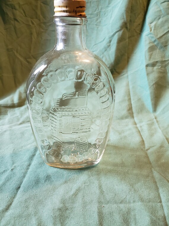 1776 Bicentennial Log Cabin Syrup Bottle 19 Etsy