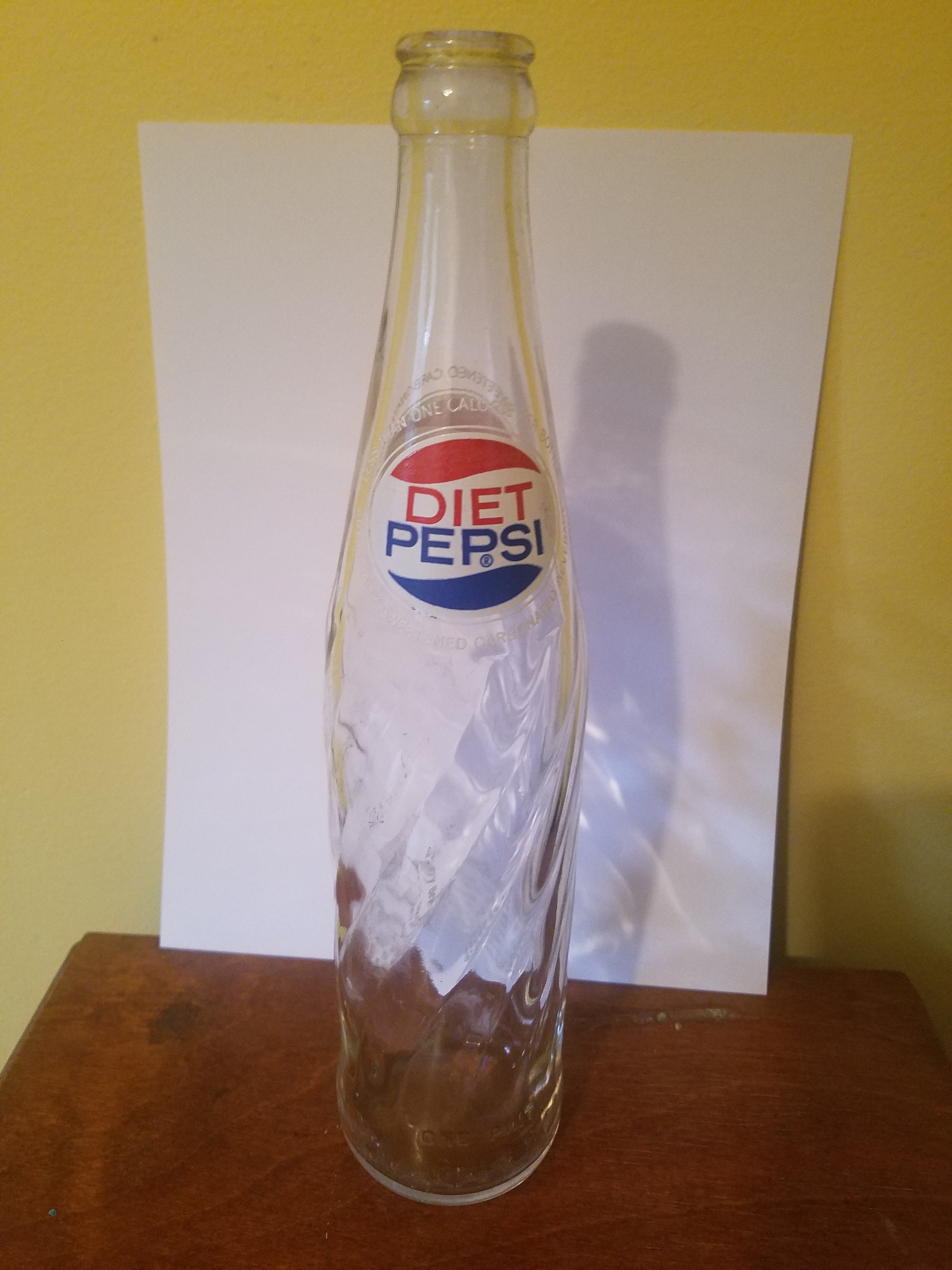1965 Diet Pepsi Bottle Etsy