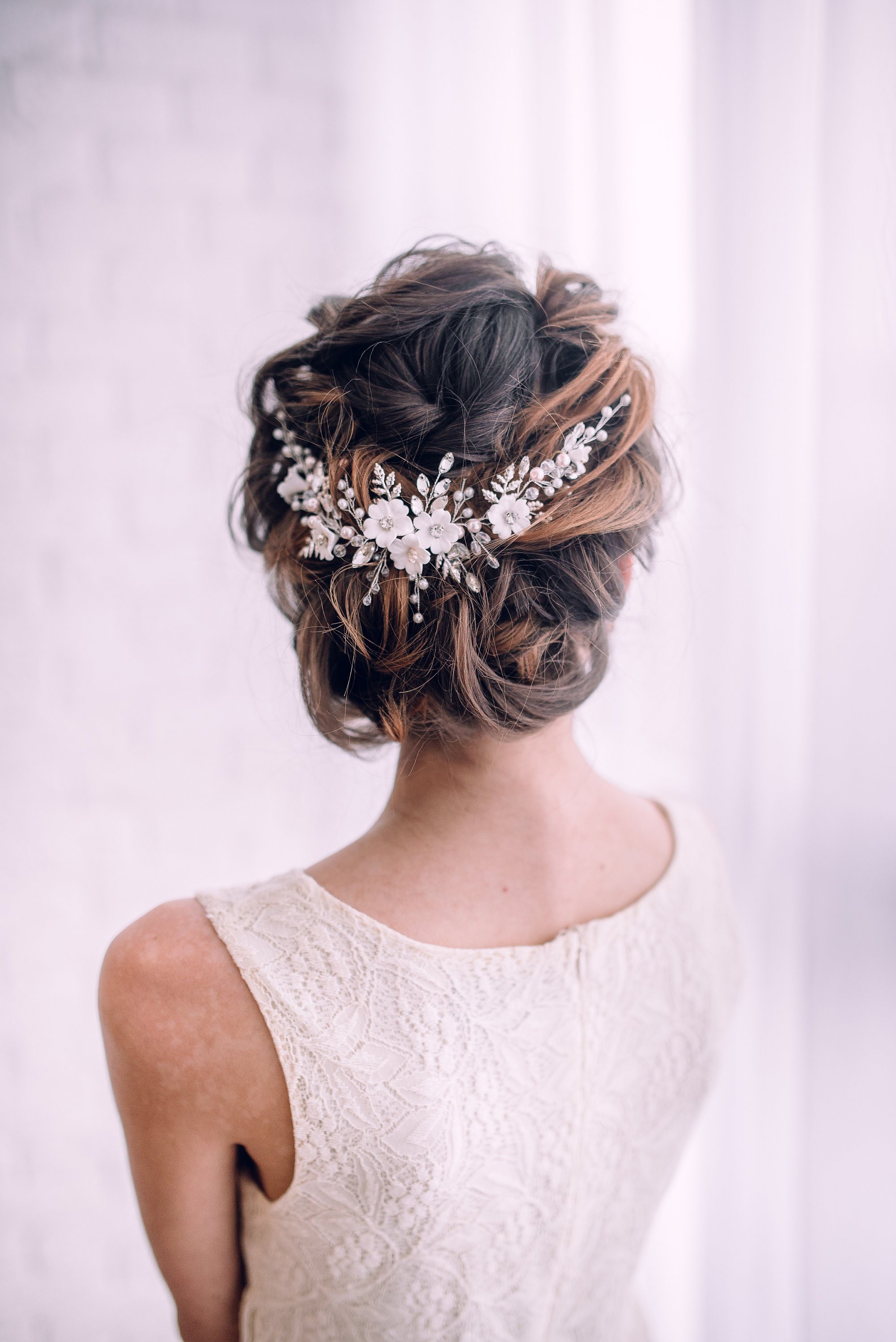 Bridal Hair Accessories-bridal Hair Vine-wedding Hair | Etsy UK