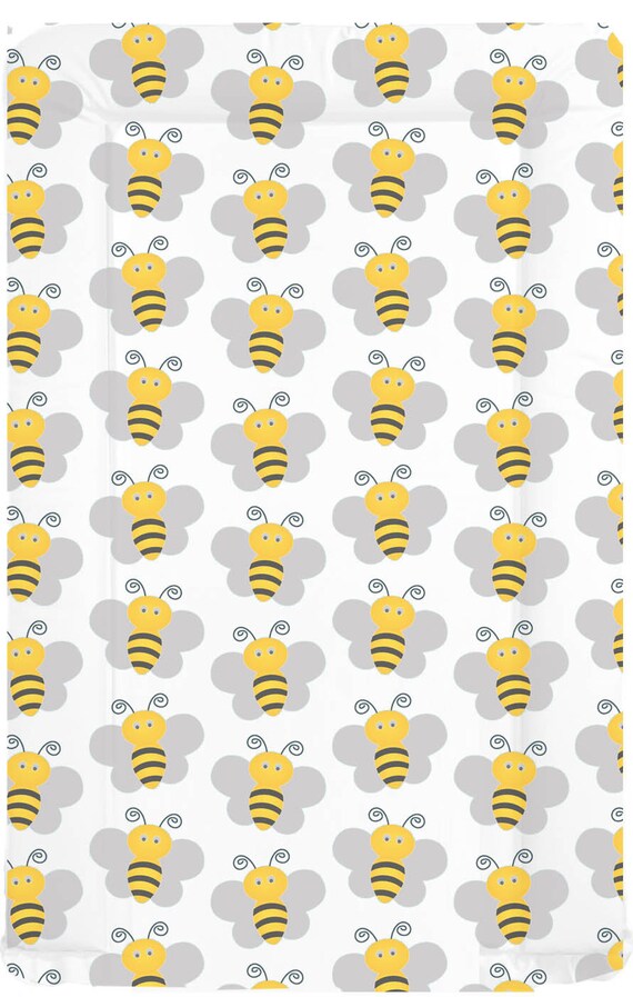 Buzzy Bee Changing Mat Modern Diaper Mat Nappy Time Baby Etsy