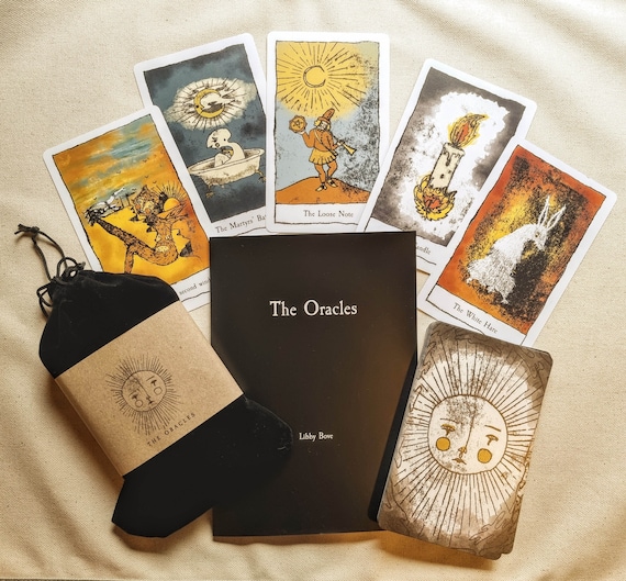 The Oracles. Orginal Oracle Card Deck by Libby Bove. Includeds Book of  Interpretations. 