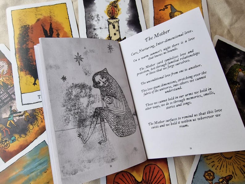 The Oracles. Orginal Oracle card deck by Libby Bove. includes book of interpretations. 画像 6