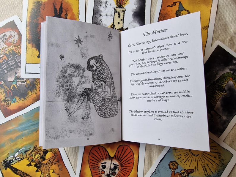 The Oracles. Orginal Oracle card deck by Libby Bove. includes book of interpretations. 画像 5