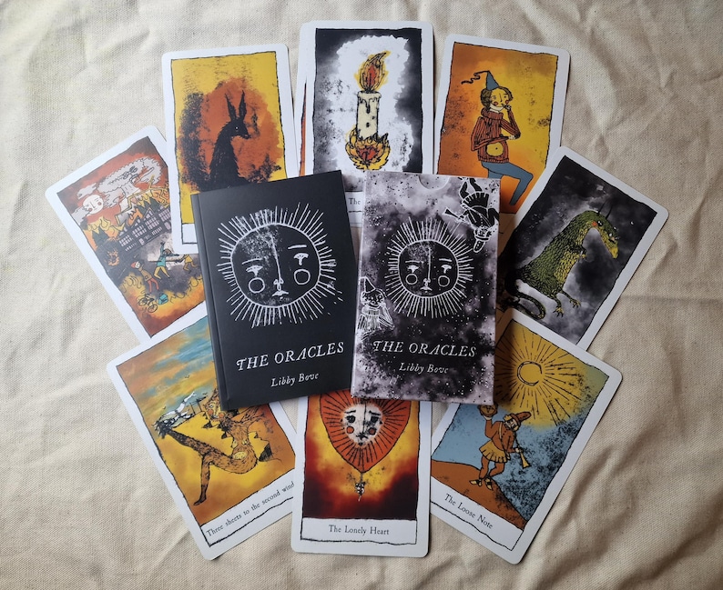 The Oracles. Orginal Oracle card deck by Libby Bove. includes book of interpretations. 画像 1