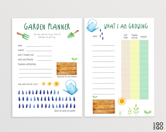 Growing Gardens with Kids (includes free printable garden journal) -  Raising Lifelong Learners