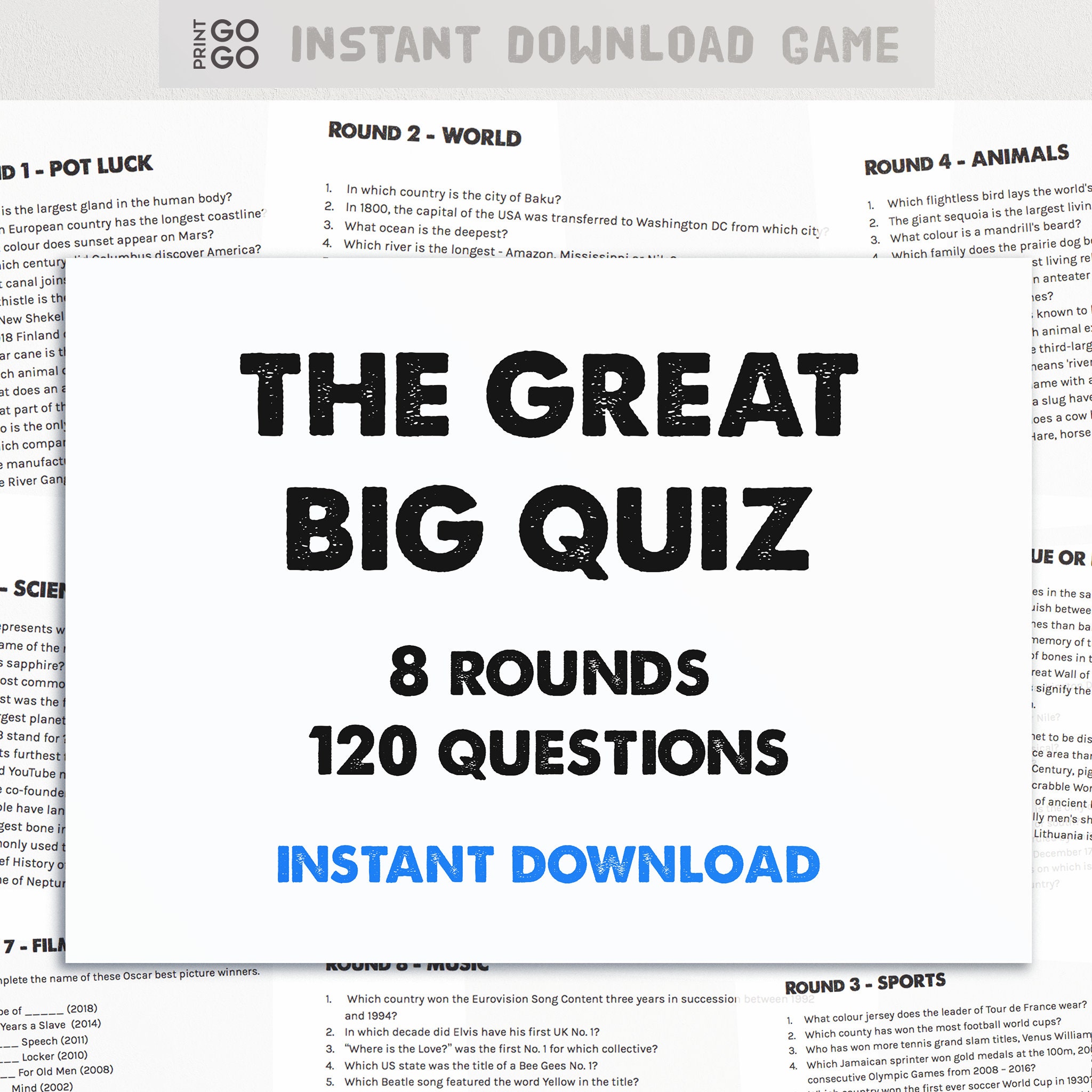 120 Best Trivia Questions in 12 Popular Categories (2023 List)