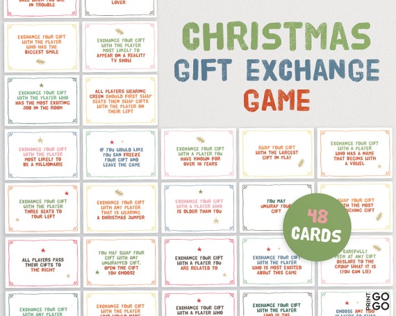 Christmas Gift Exchange Game the Hilarious Yankee Swap Gift - Etsy Canada Christmas Gift Exchange Game the Hilarious Yankee Swap Gift - Etsy Canada