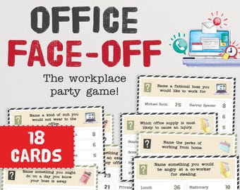 Office Face-Off - The Workplace Duel for Popular Answers and Points (Digital Download)