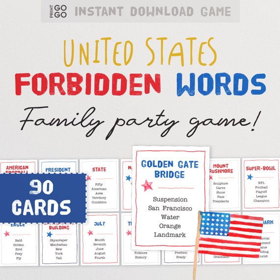 USA Forbidden Words The Hilarious Party Game of Giving -  Portugal
