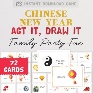 CNY Act It, Draw It – The Creative Family Charade Party Game (Digital Download)