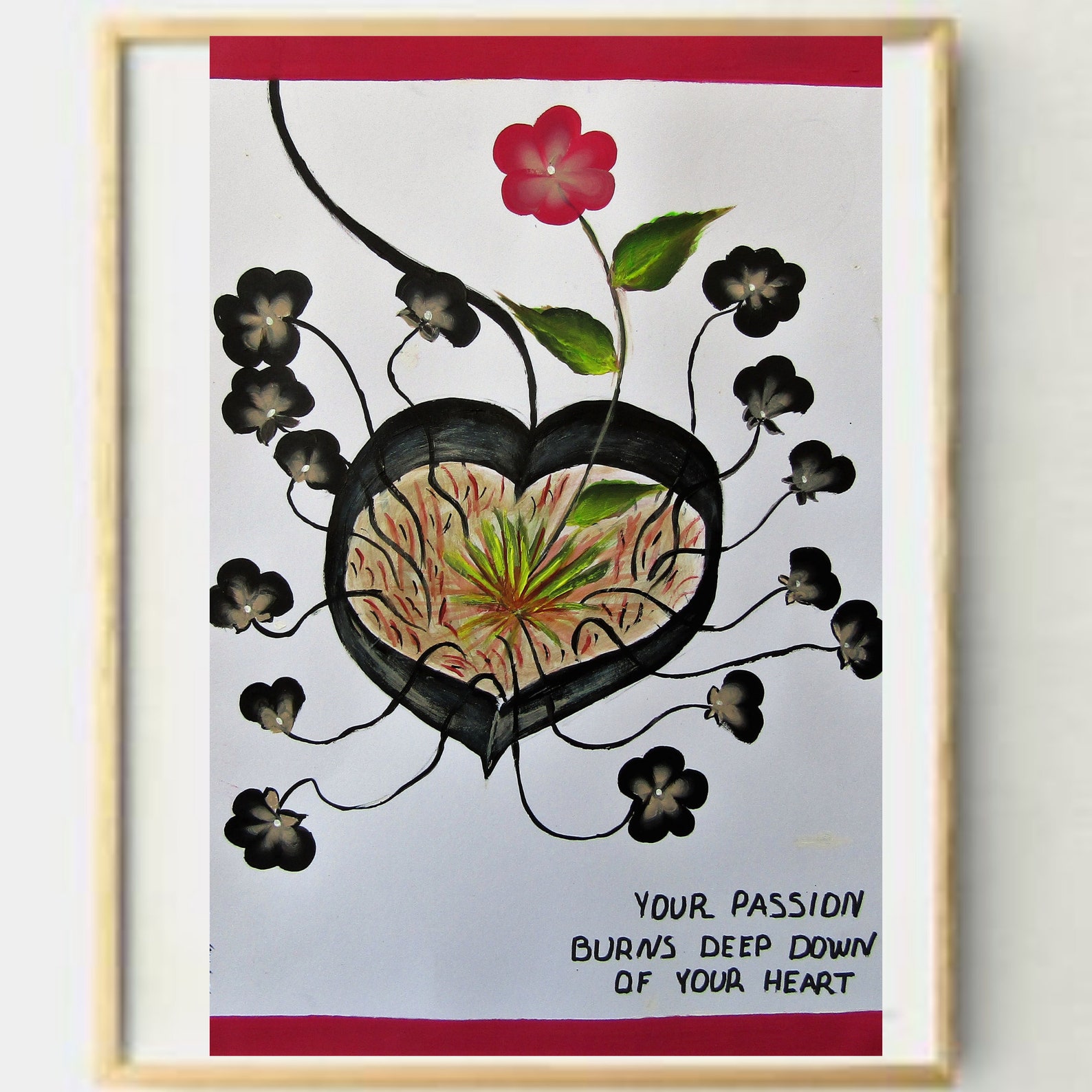 Self Love Definition Poster Affirm Wall Art Heart Paper Print Etsy