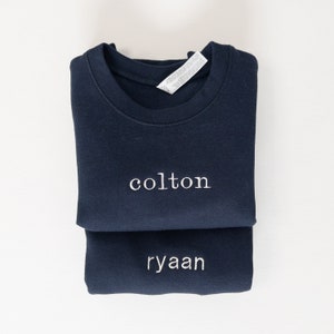 Personalisiertes Langarmshirt für Kinder, Personalisiertes Langarmshirt für Kleinkinder und Kinder, Personalisiertes Namensshirt für Kinder