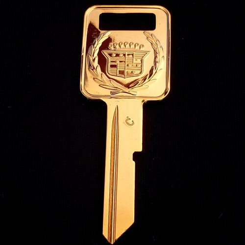 Vintage Cadillac Gold Key C Ignition Fleetwood Brougham Etsy