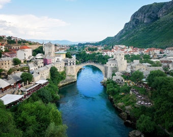 Mostar, Bosnia Fine Art Print