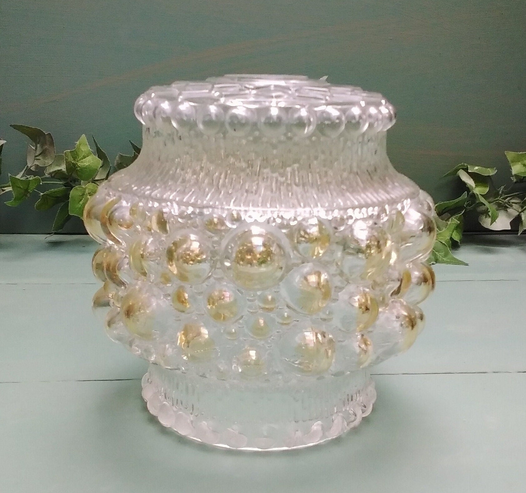 Eumyviv cylinder clear bubble glass lamp shade best sale