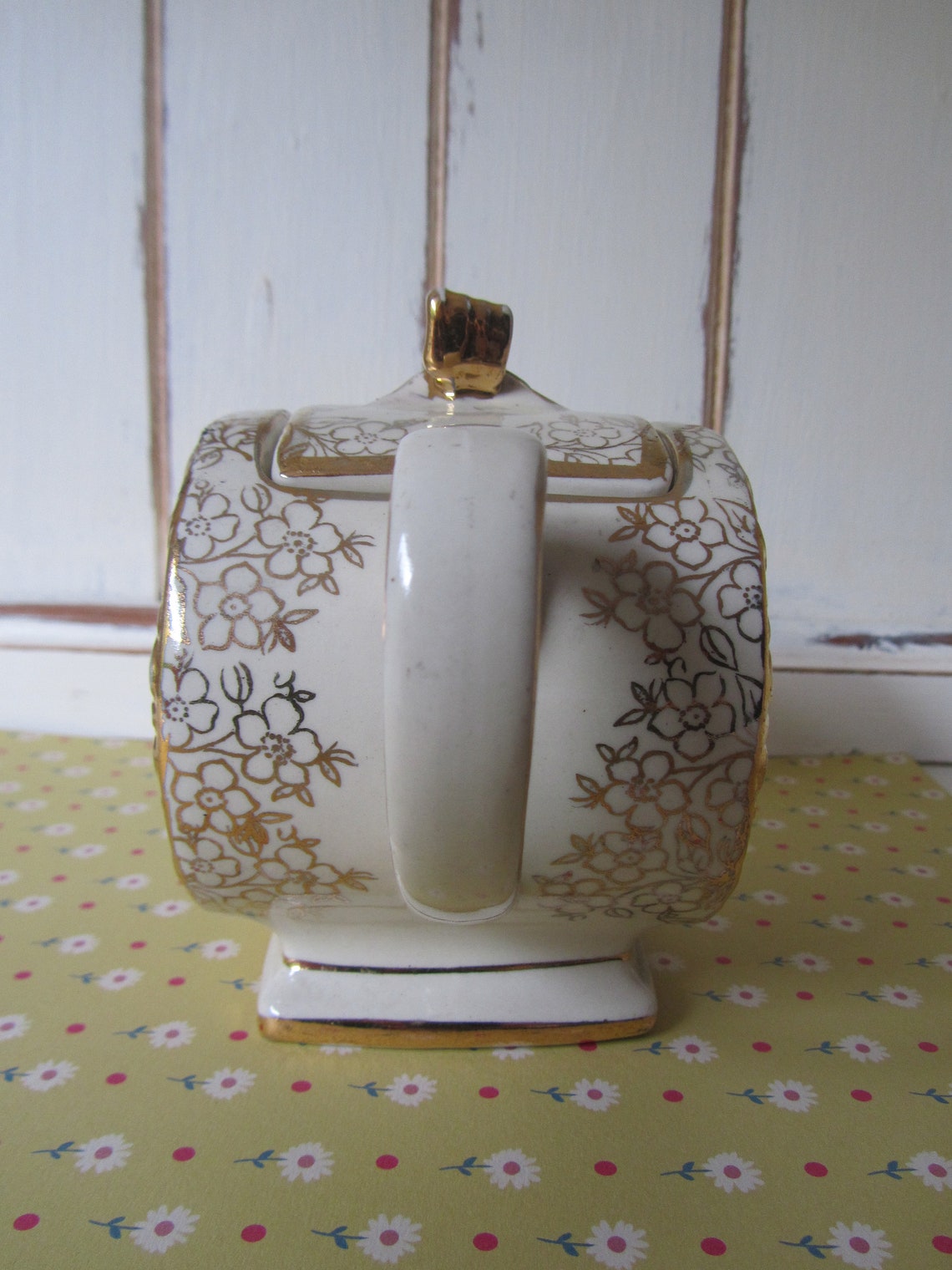Traditional Sadler English China lidded Sugar Bowl. English Etsy