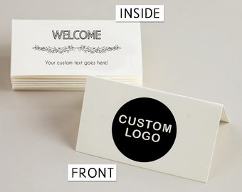 Folded Tent Card Etsy