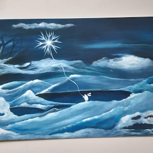 Postkarte -Schneewelt-