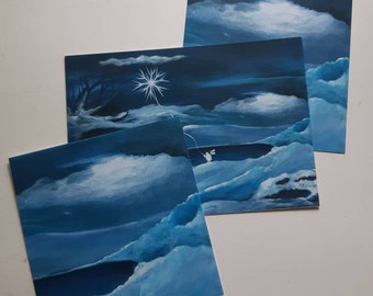 Postcard Set -Snow World-