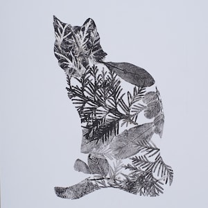 Cat leaf  monotype