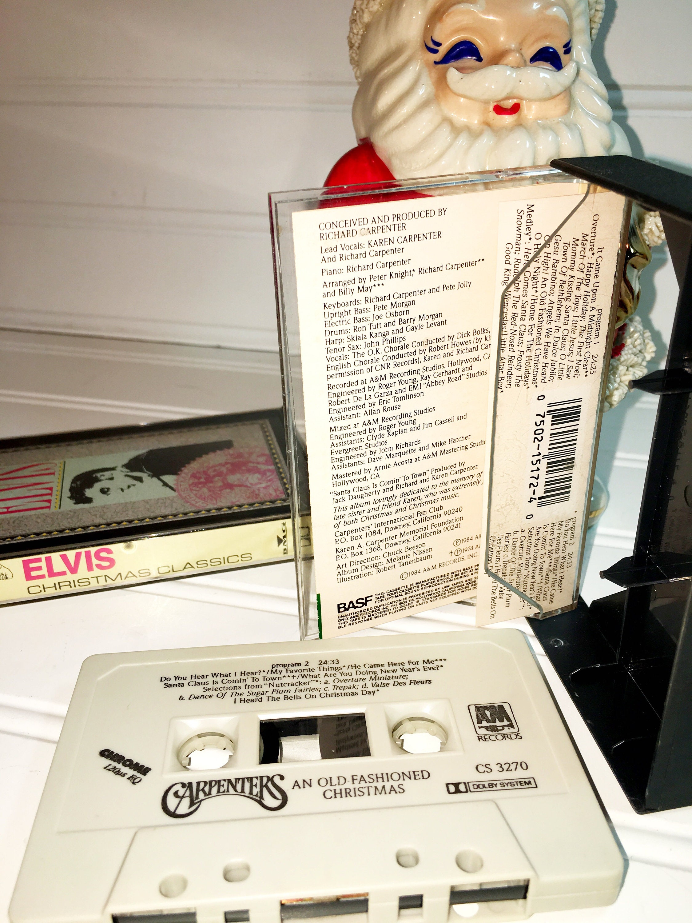 Vintage Cassette Tapes Vintage Christmas Tapes Carpenters Etsy