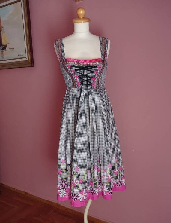 Summer dirndl dress