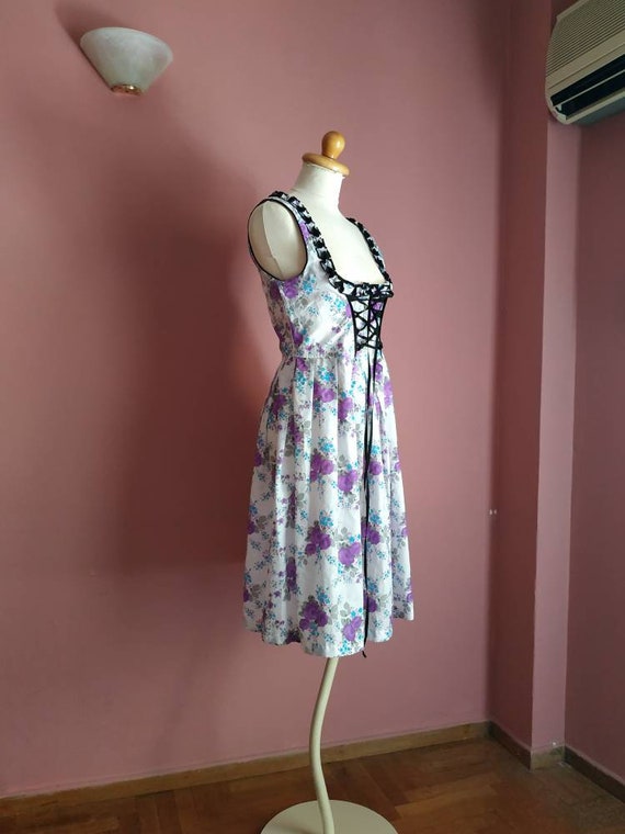 Floral dirndl dress