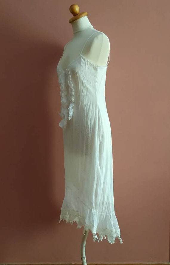White summer dress - image 3