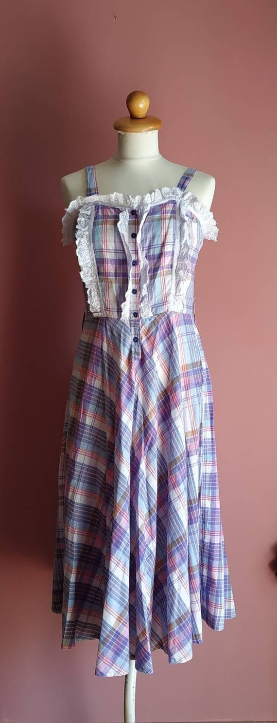 Pastel Check Dress