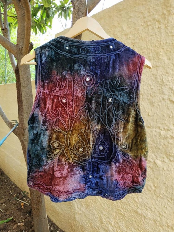 Velvet waistcoat