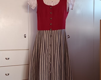 Rustic dirndl dress